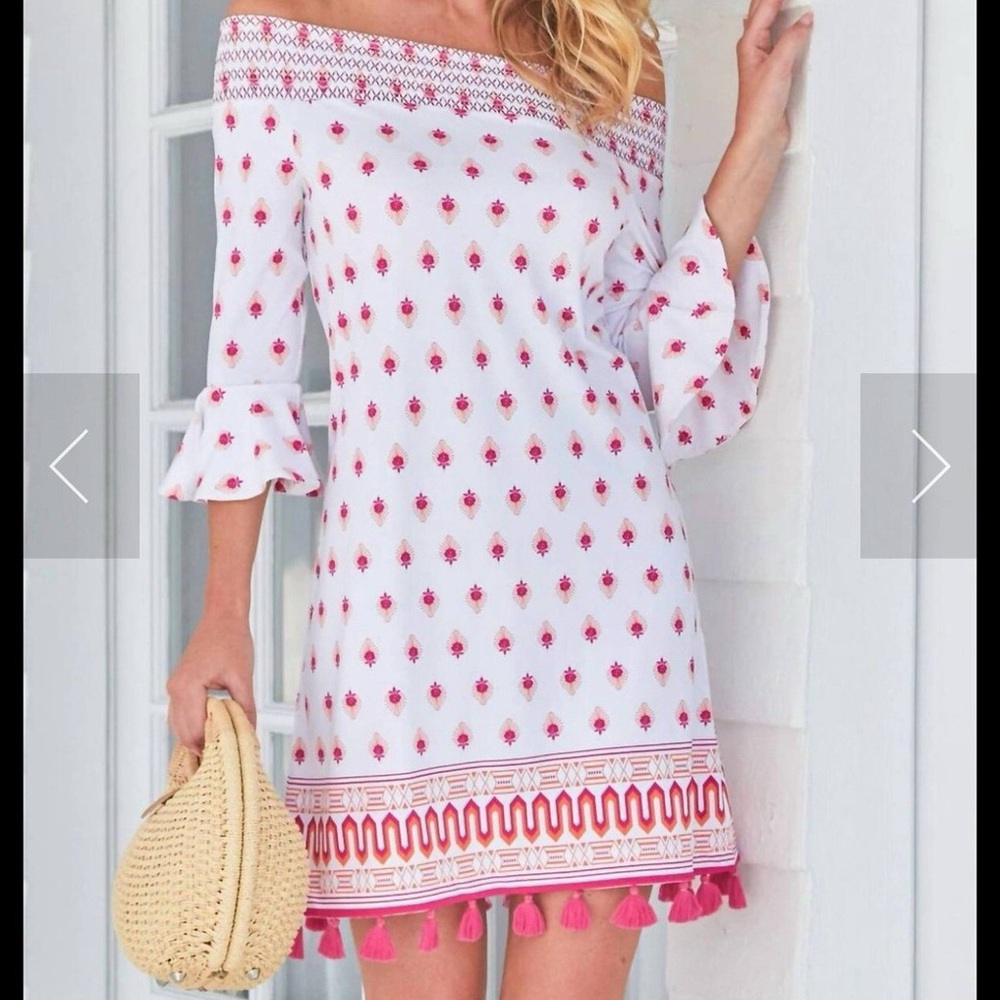 Cabana Life Tulum Coverluxe Smocked Dress size XL - Picture 2 of 13